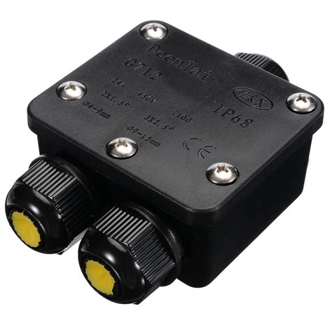 waterproof electrical box connectors|outdoor waterproof electrical connection box.